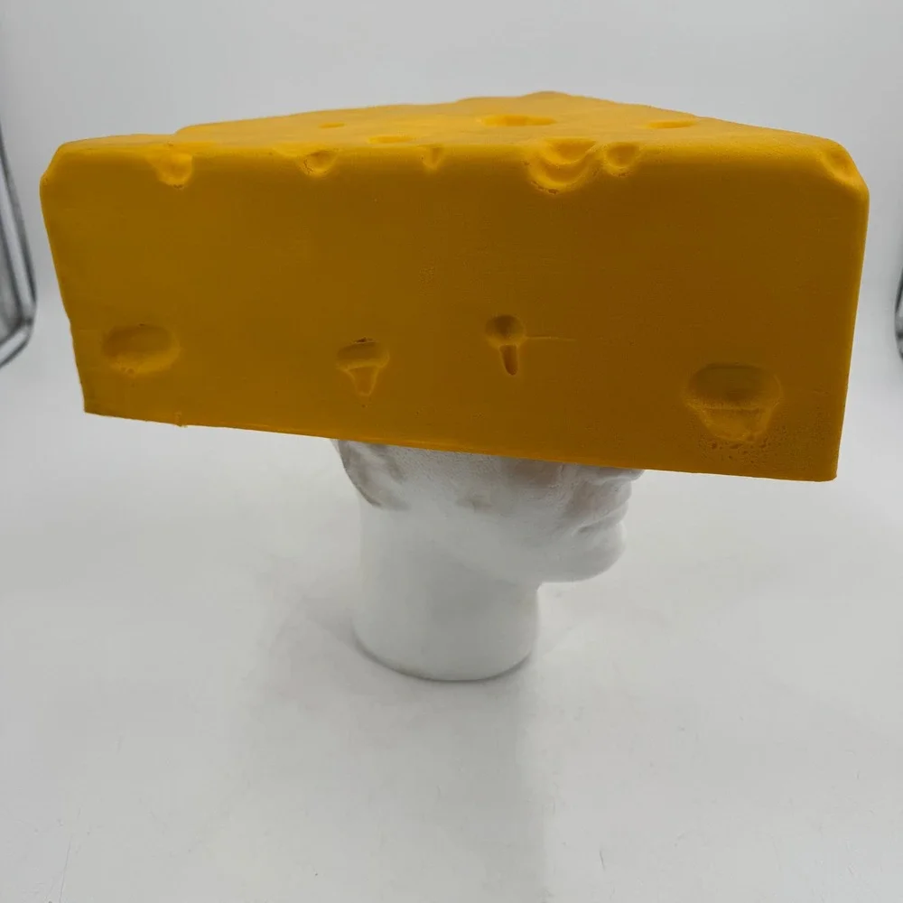 Vintage 1996 Green Bay Packers NFL Football‎ Cheese Head Cap Scofield Souvenir